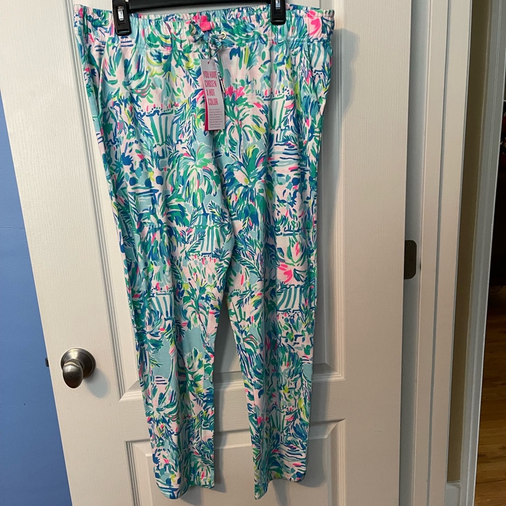NWT Lilly Pulitzer Enola Knit Pants XL
